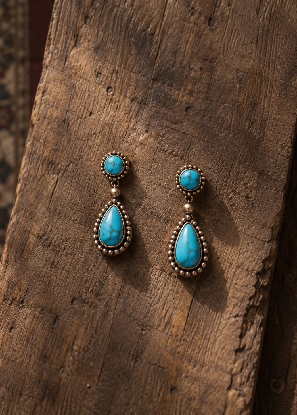 Sierra Turquoise Drop Earrings